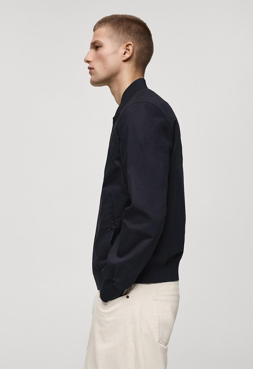 MANGO - JACKET JON - NAVY