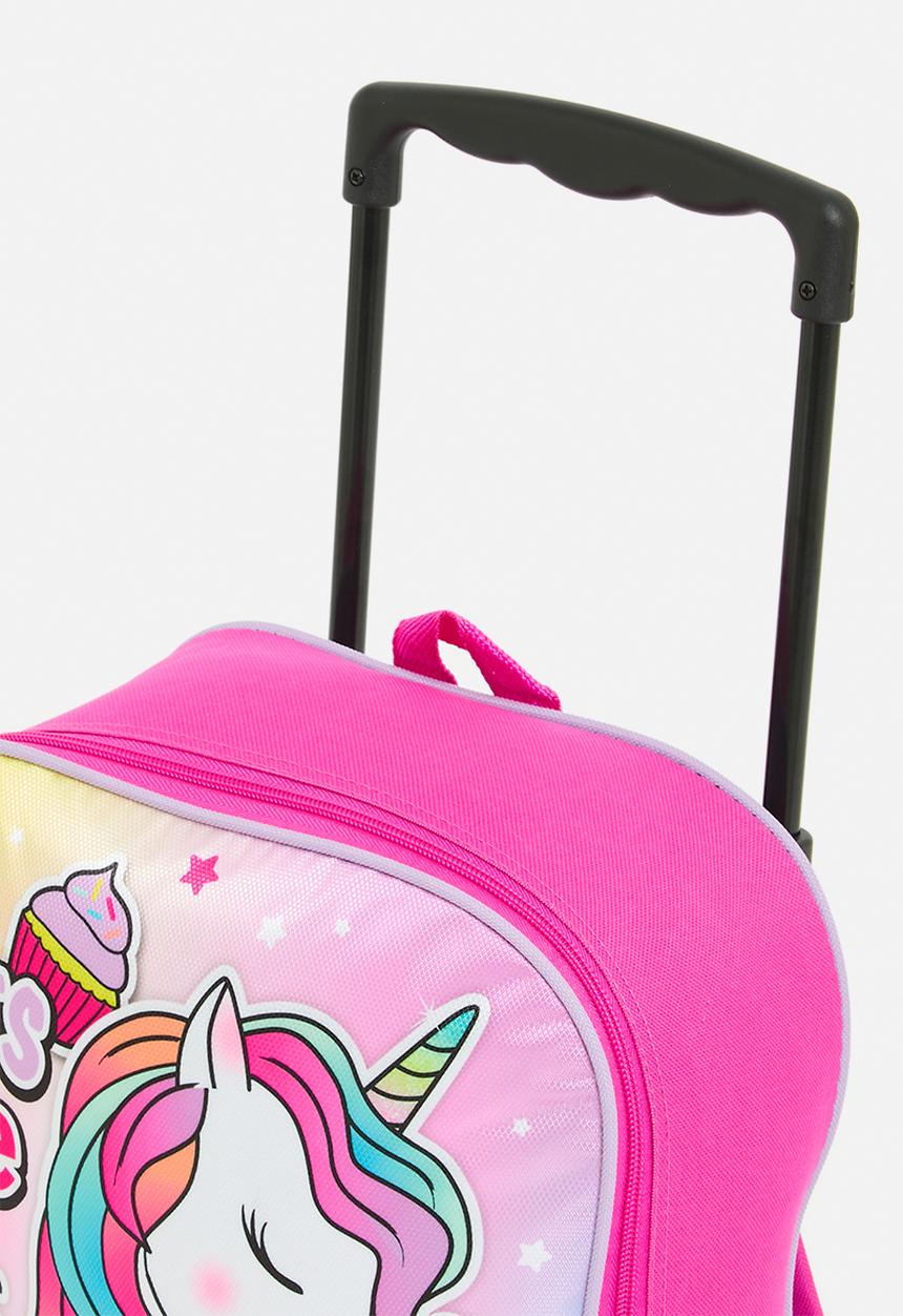 Character Group - Unicorn trolley bag - pink