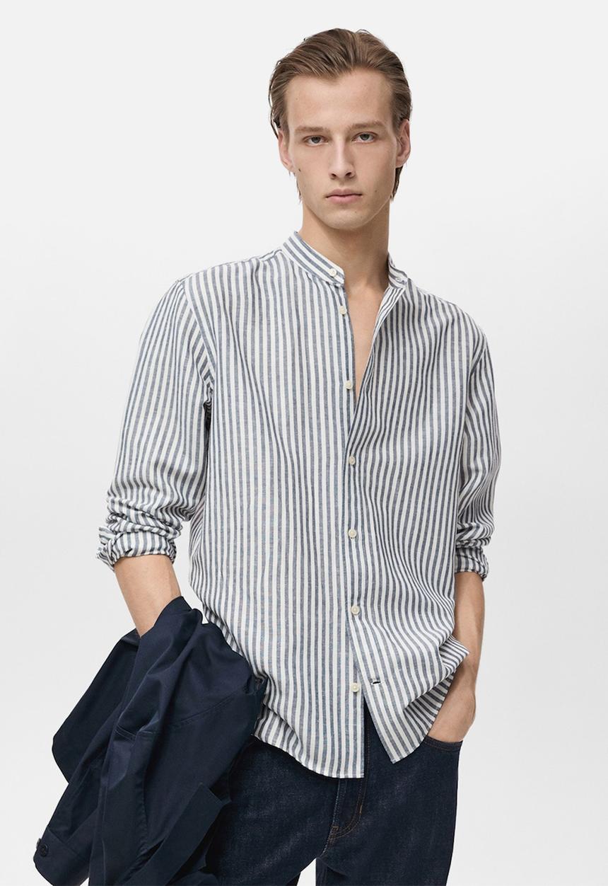 MANGO - Shirt chennair - navy