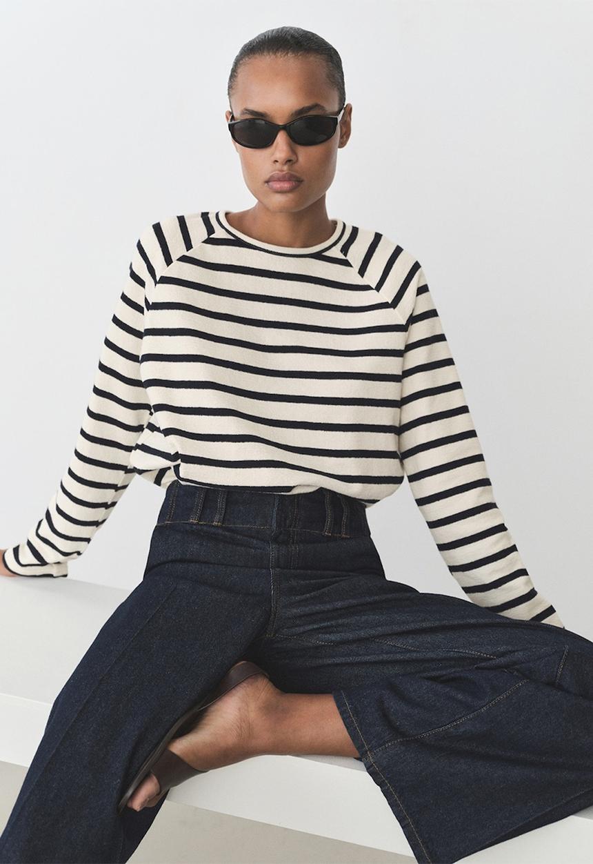 MANGO - Sweatshirt Timon - Navy