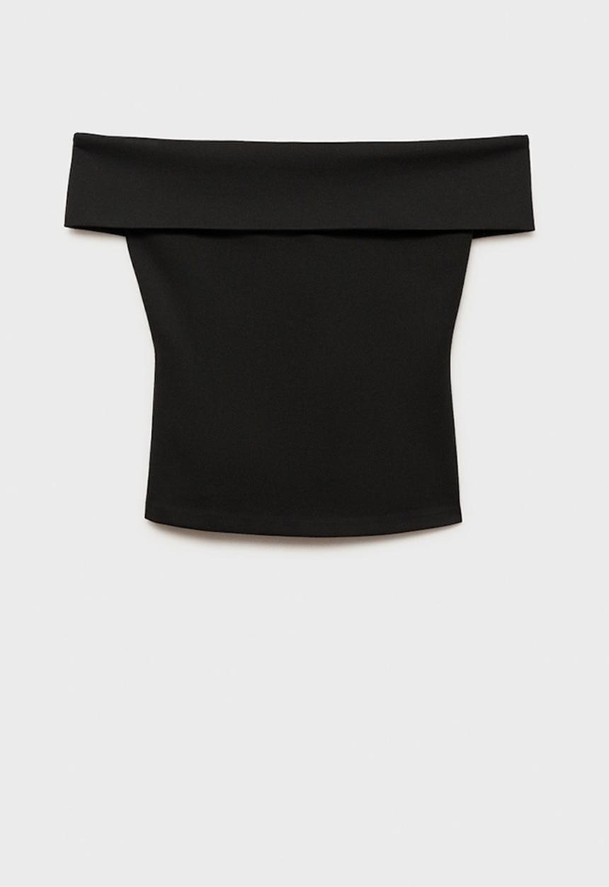 MANGO - Top Pepe - Black