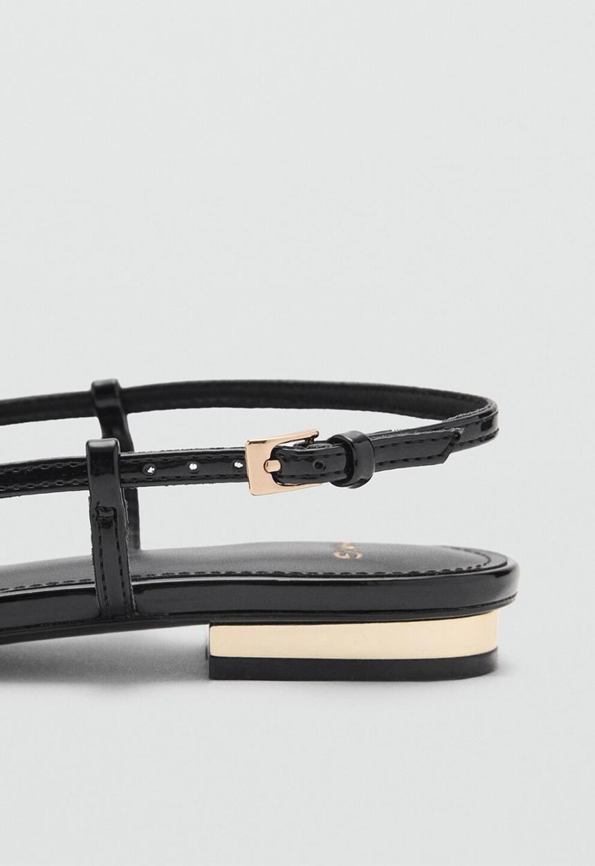 MANGO - Mely slingback - black