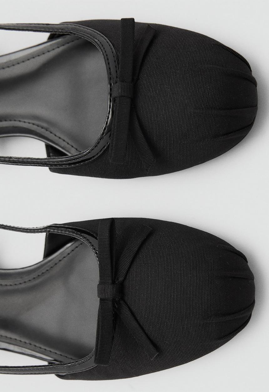 MANGO - Mely slingback - black