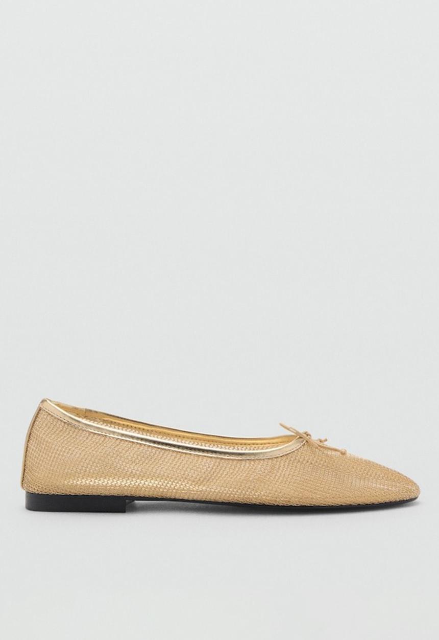 MANGO - Amelia1 pump - gold