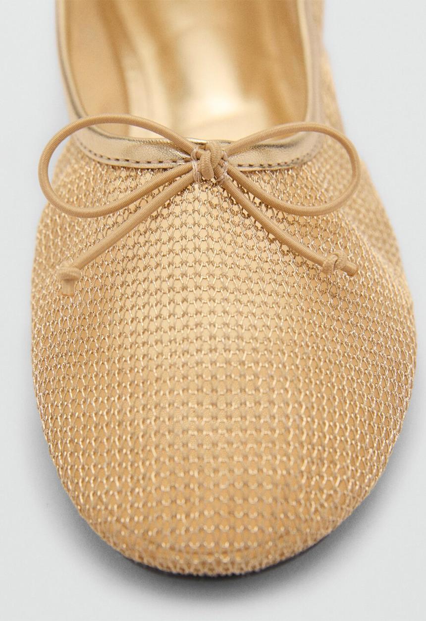 MANGO - Amelia1 pump - gold