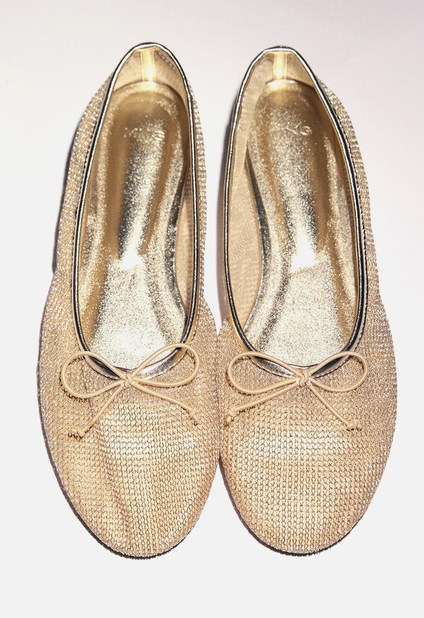 MANGO - Amelia1 pump - gold
