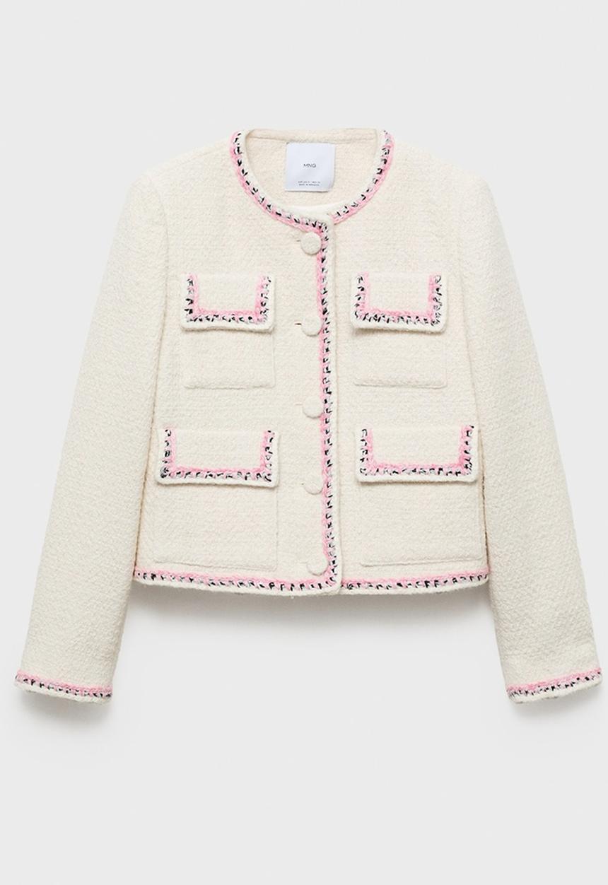 MANGO - Jacket Fresnat - Light Beige