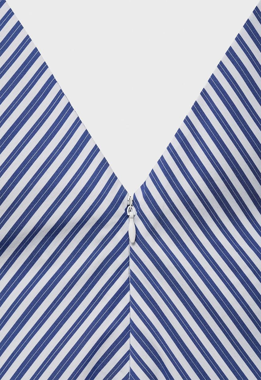 MANGO - Dress Prima - Medium Blue