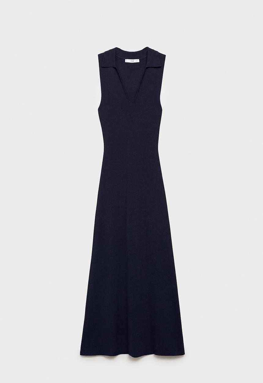 MANGO - Dress Moiso - Navy