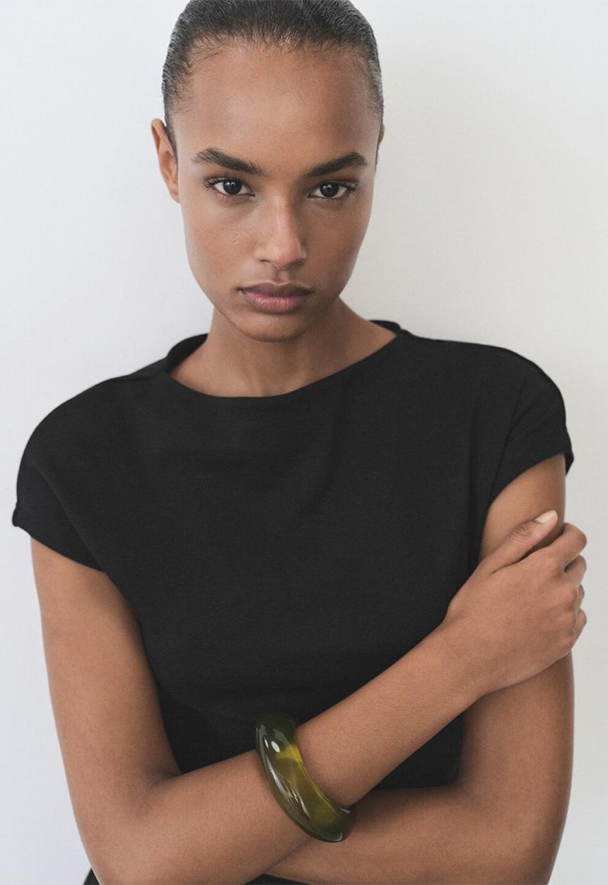MANGO - Dress Carrot - Black
