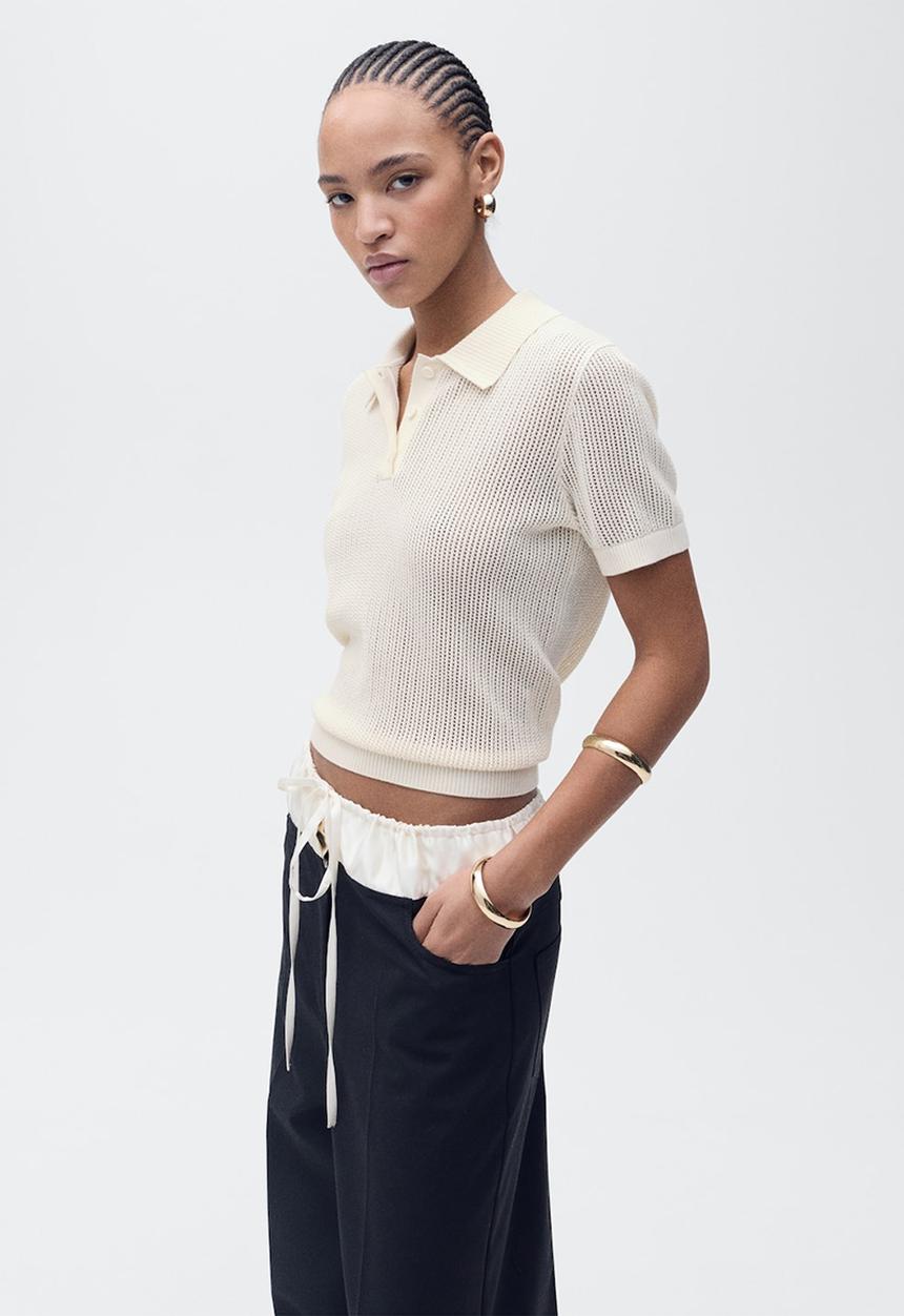 MANGO - Sweater Victoria - Light Beige