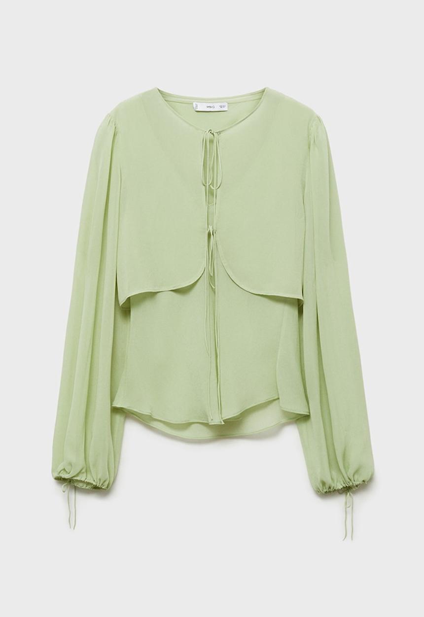 MANGO - Blouse Springy - Green