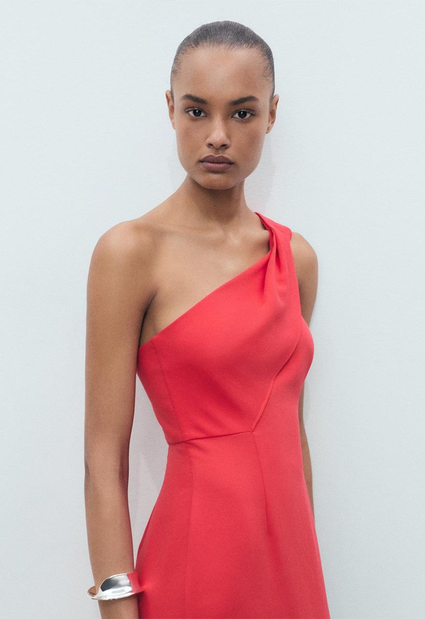 MANGO - Dress Irea - Red