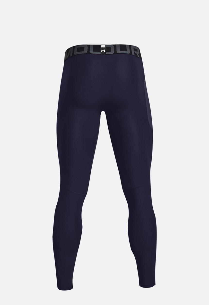 Under Armour - UA HG Armour Leggings - Midnight Navy/White