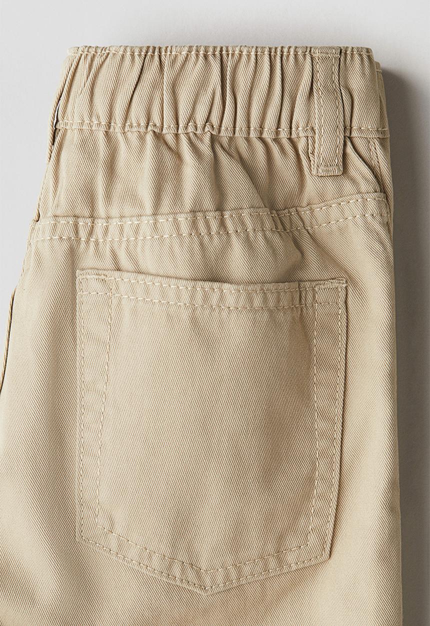 H&M - Loose fit twill trousers - beige