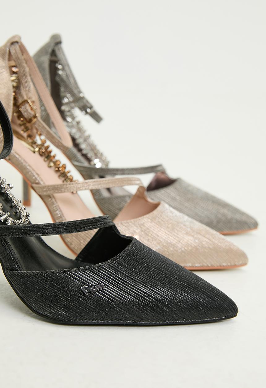 Plum - Minaca ankle - black