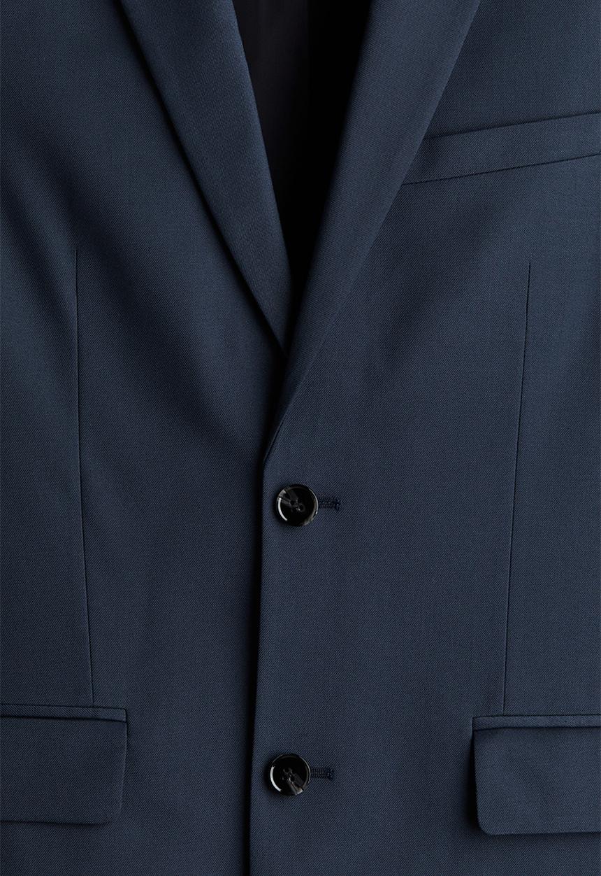 H&M - Slim fit jacket - navy blue
