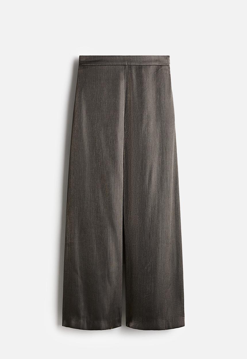 H&M - Wide trousers - dark grey