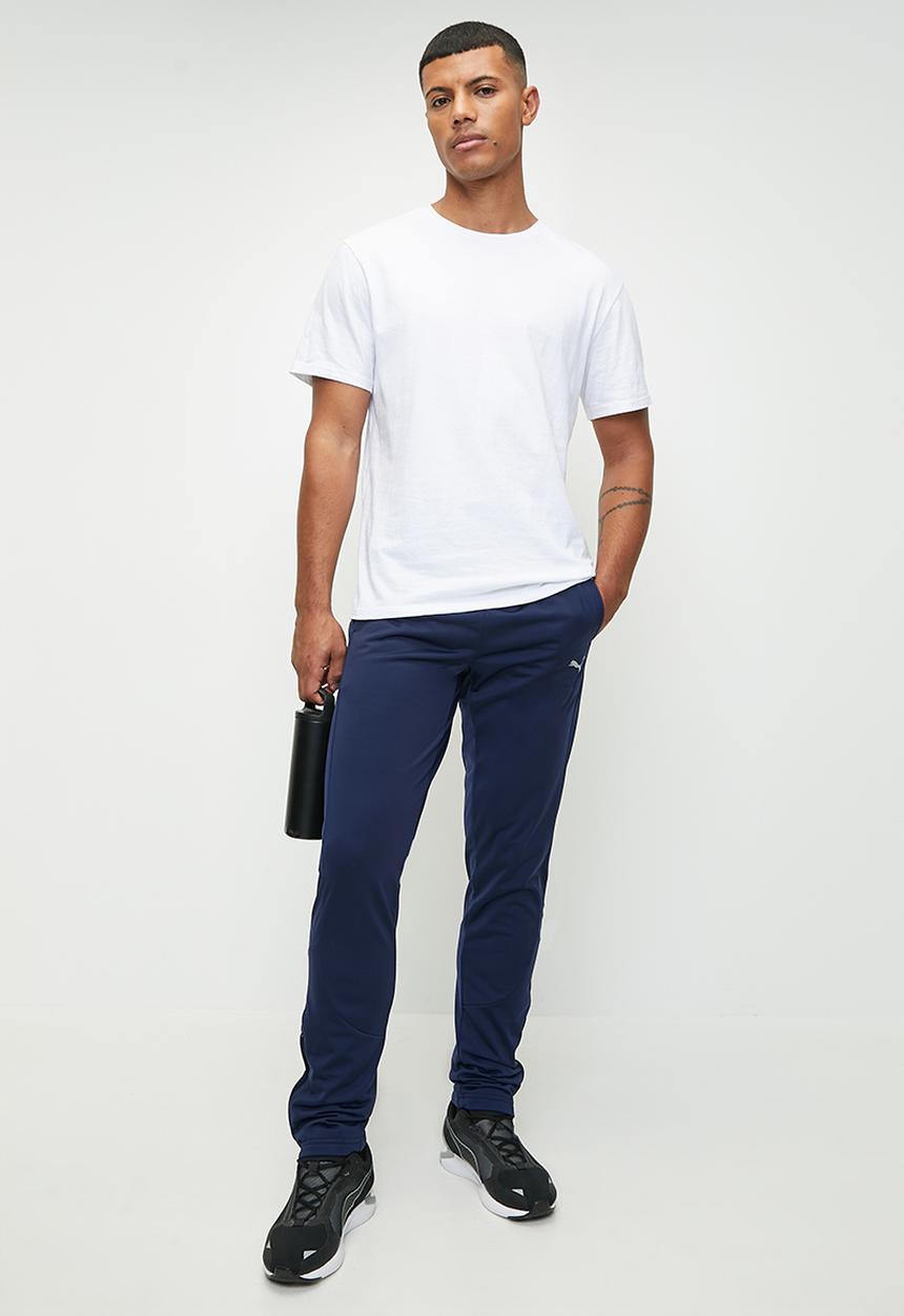 PUMA - Slim Tricot Pants PUMA - Navy