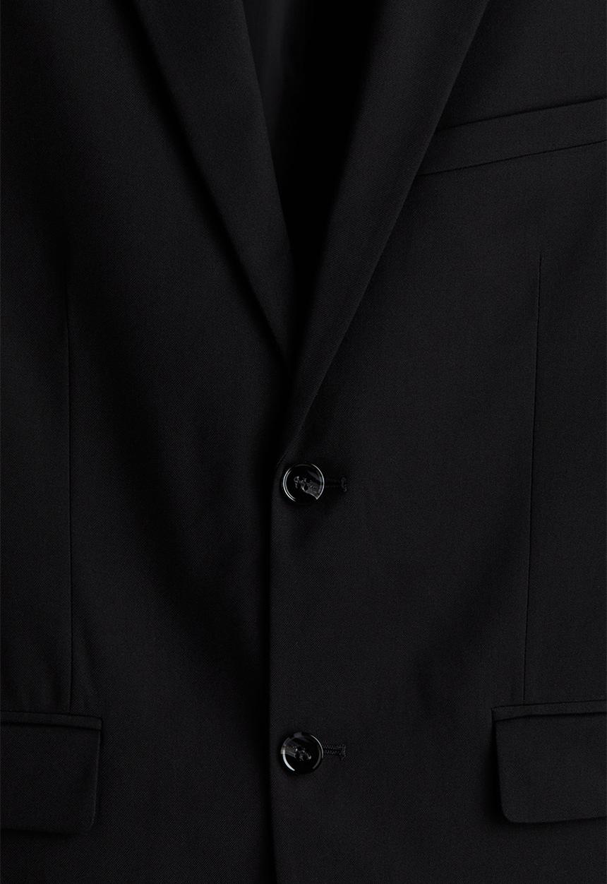 H&M - Slim fit jacket - black