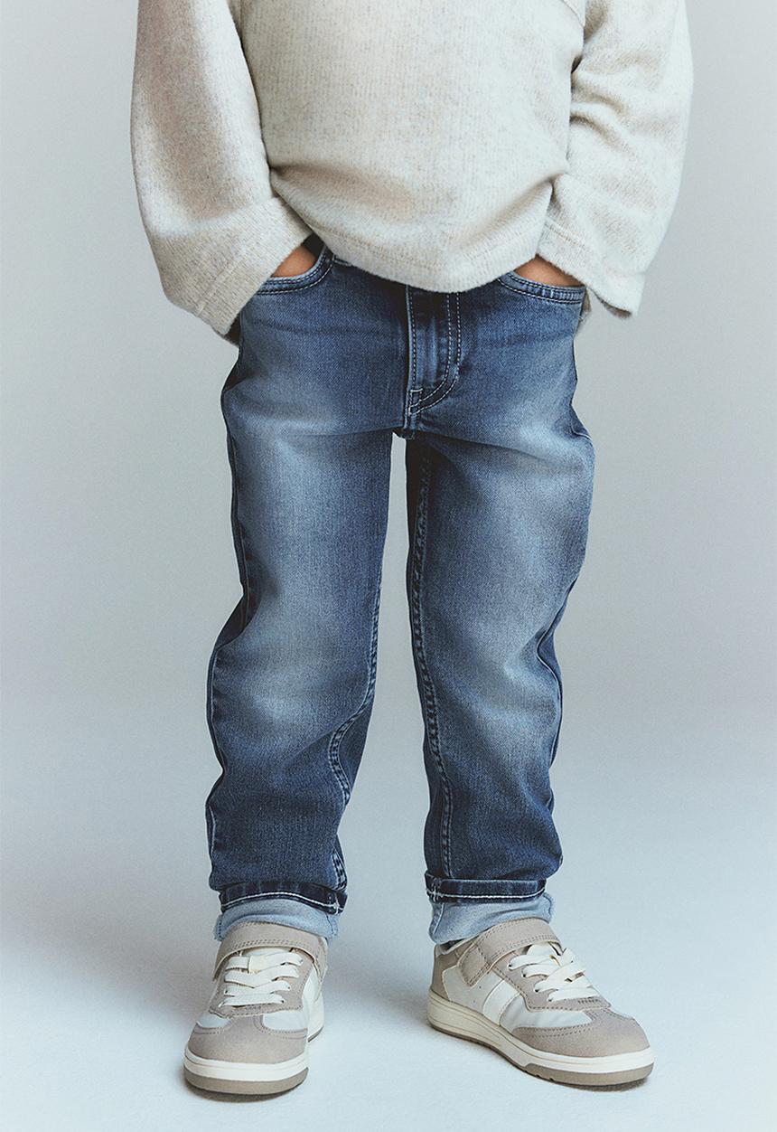 H&M - Super soft slim fit jeans - denim blue 