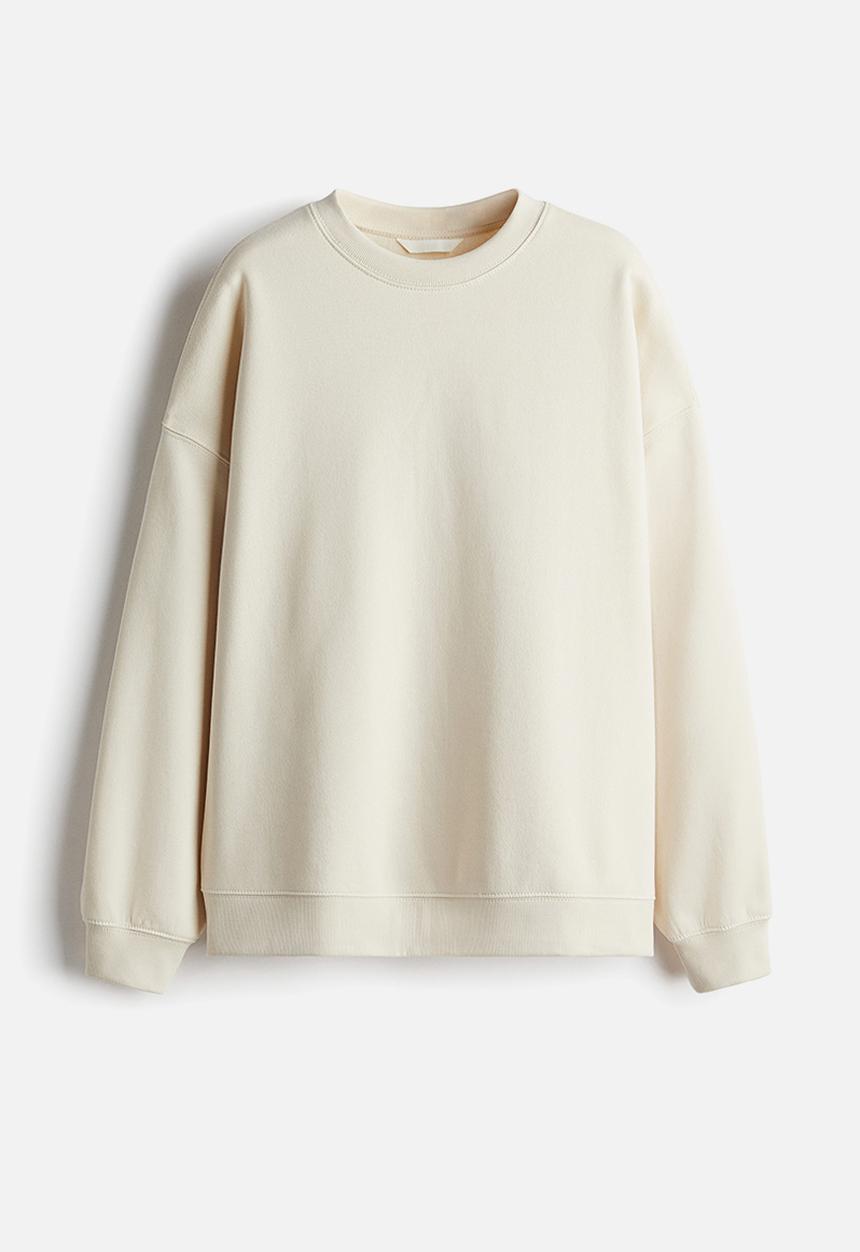 H&M - Oversized sweatshirt - light beige