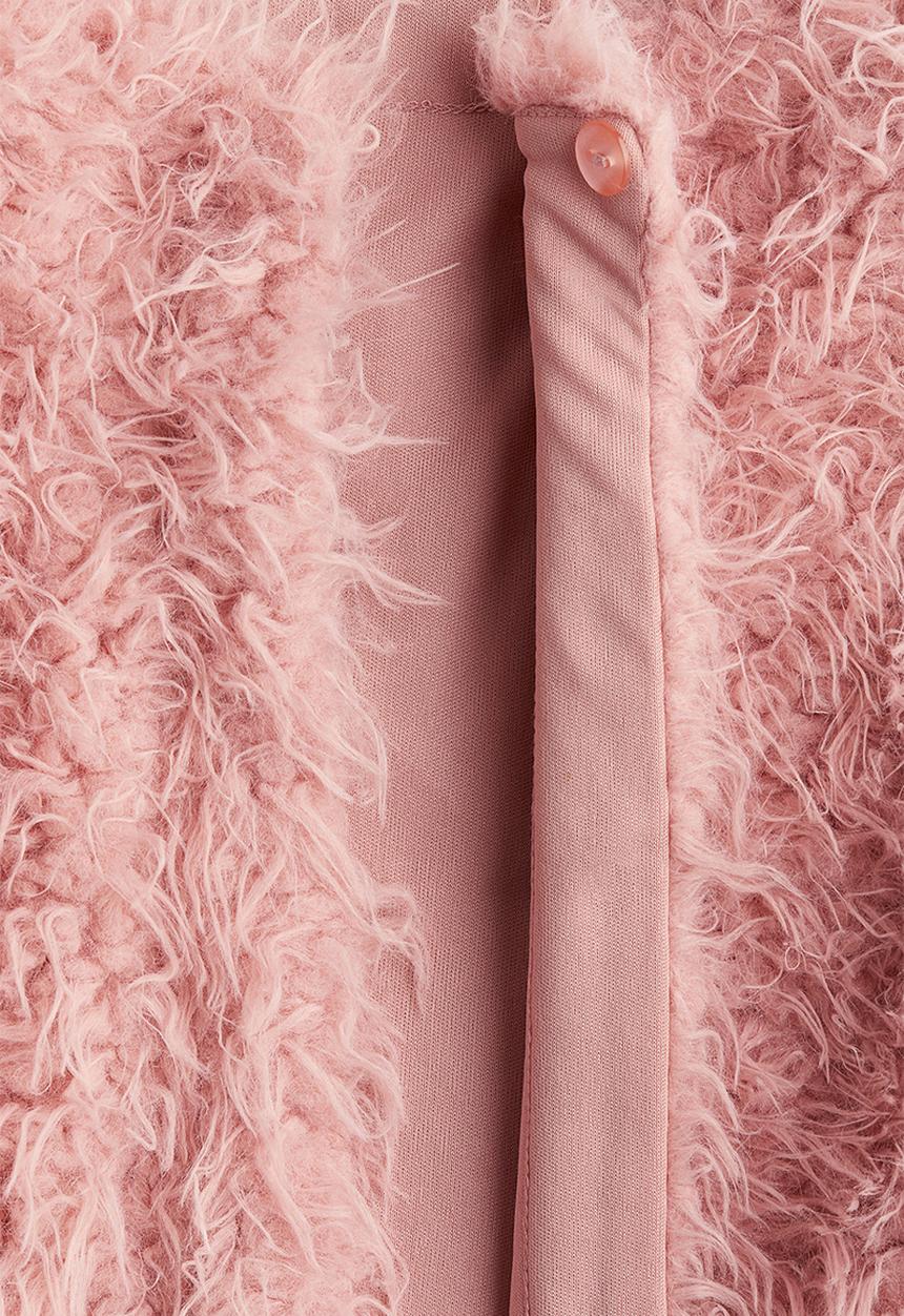 H&M - Fluffy cardigan - dusty pink