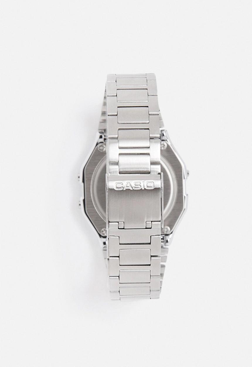 Casio - Digital Alarm Chrono A158WA-1Q-silver