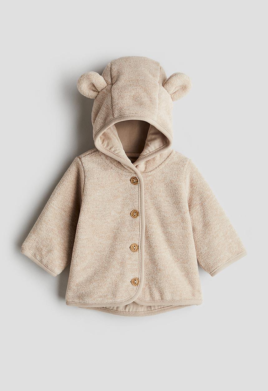 H&M - Pile jacket - beige