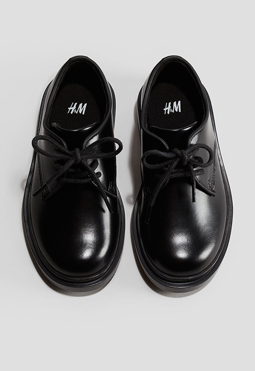 H&M - Derby shoes - black