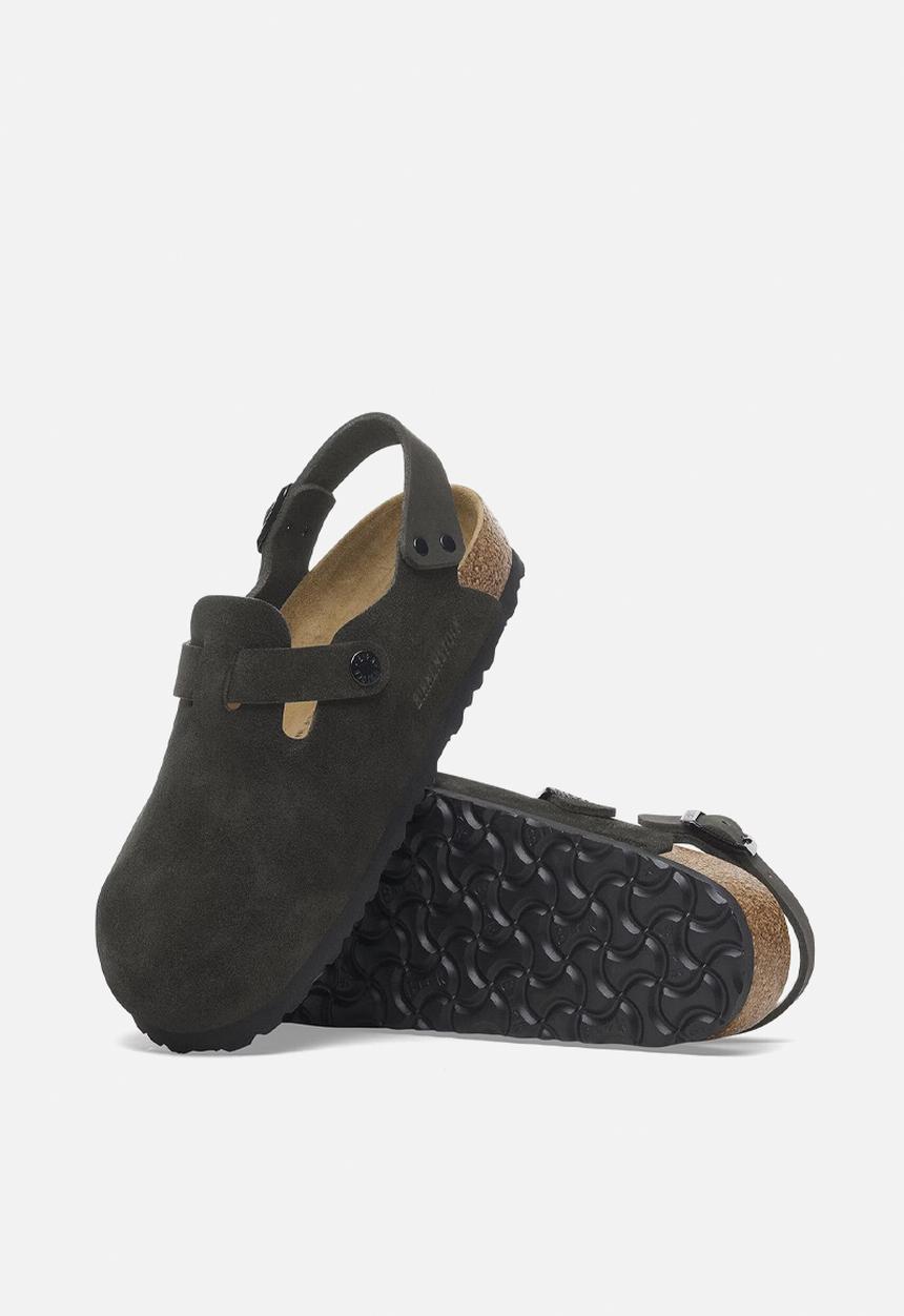 Birkenstock - Tokio ii narrow suede - black