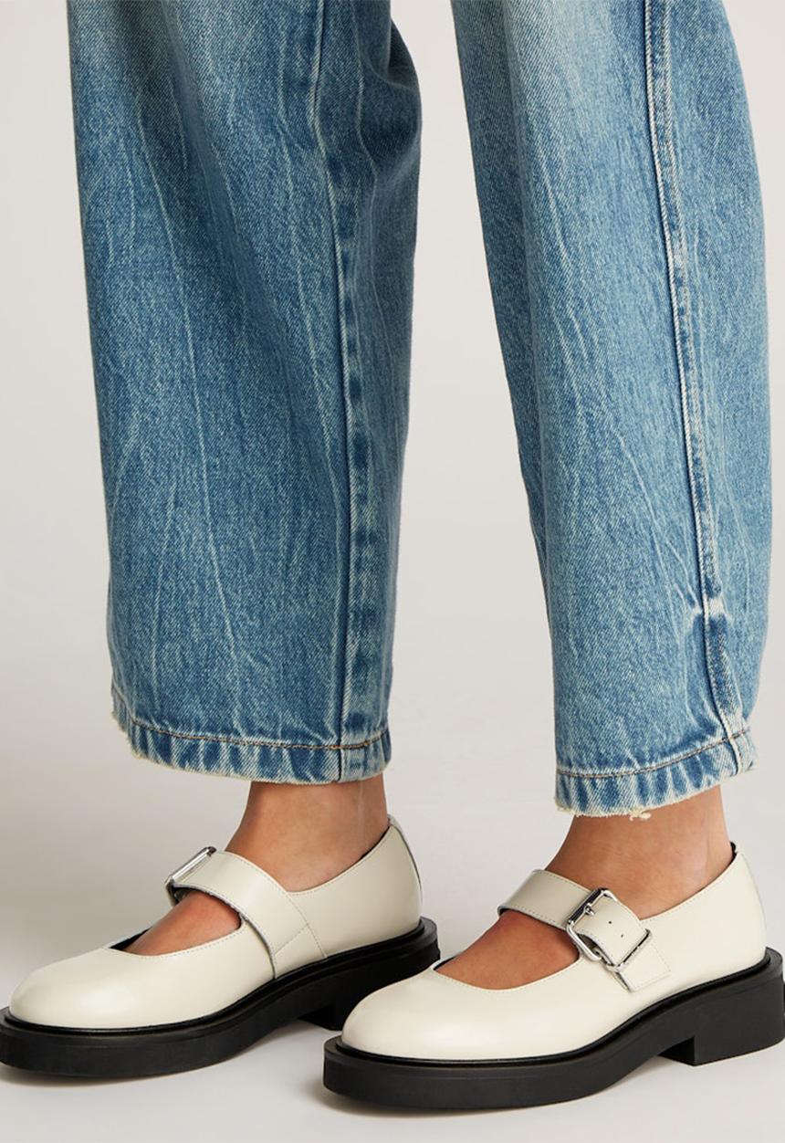Tommy Hilfiger - Mary jane flat - white