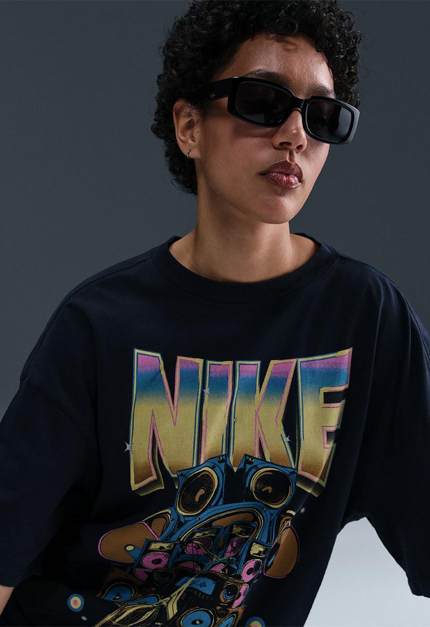 Nike - Nike Oversized Tee - Black