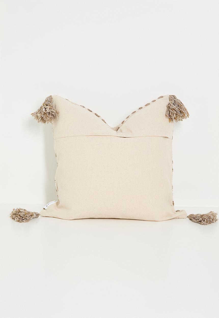 Sixth Floor - Lines cushion cover - Natural