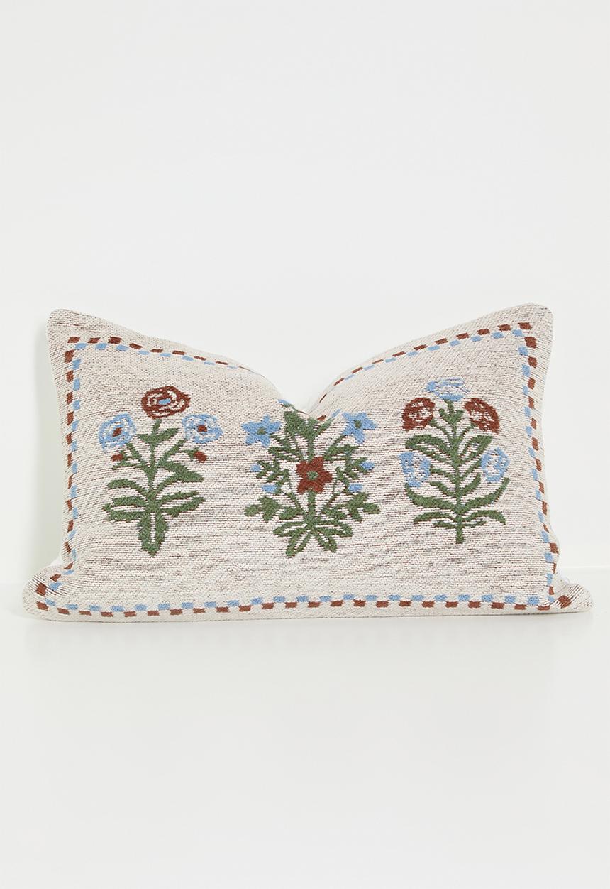 Sixth Floor - Jill jacquard cushion cover - multi