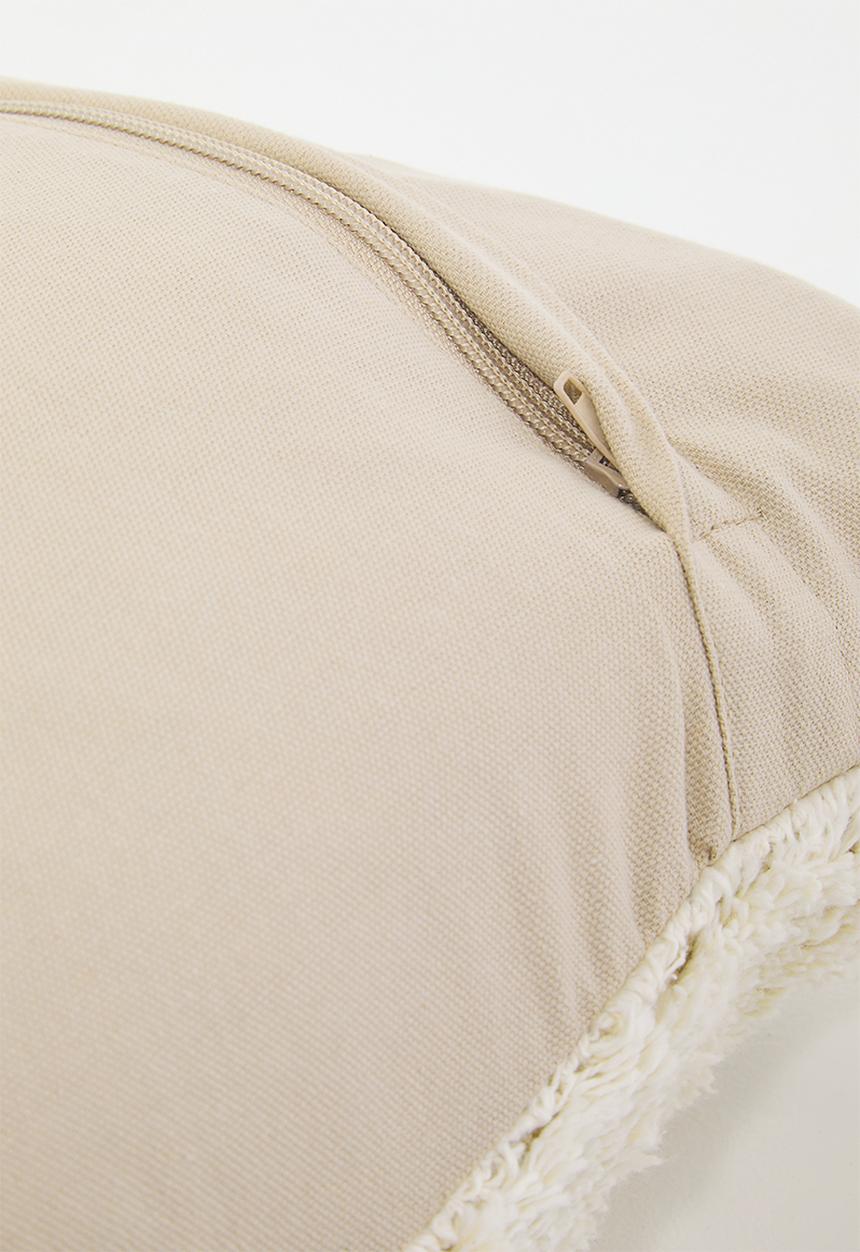 Sixth Floor - Roe tufted cushion cover - Neutral