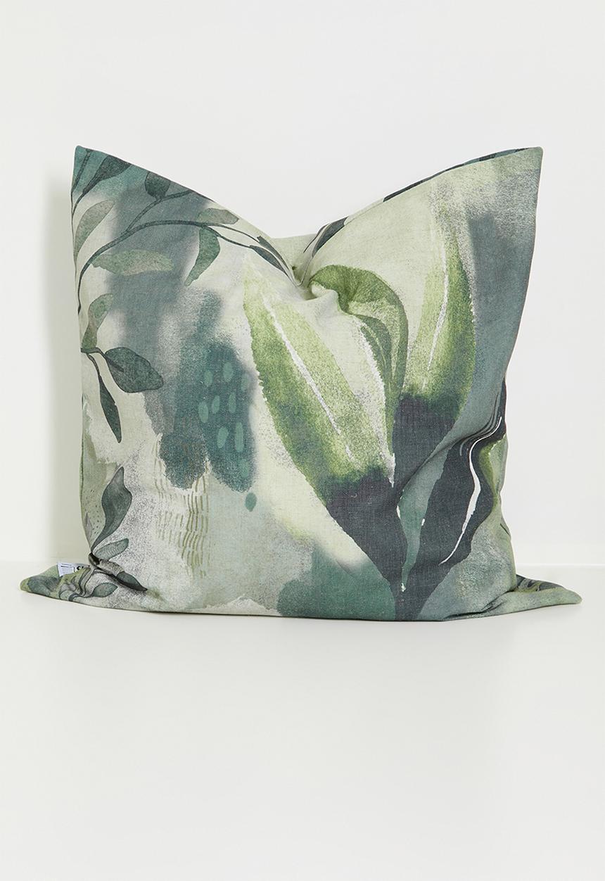 Sixth Floor - Greenery printed cushion cover - Multi
