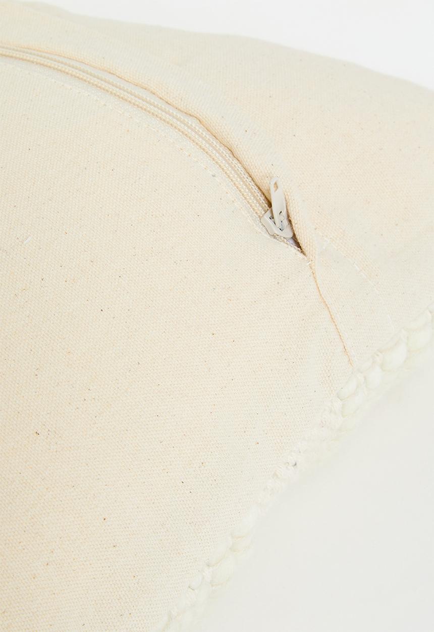Sixth Floor - Romi woven cushion cover - Natural
