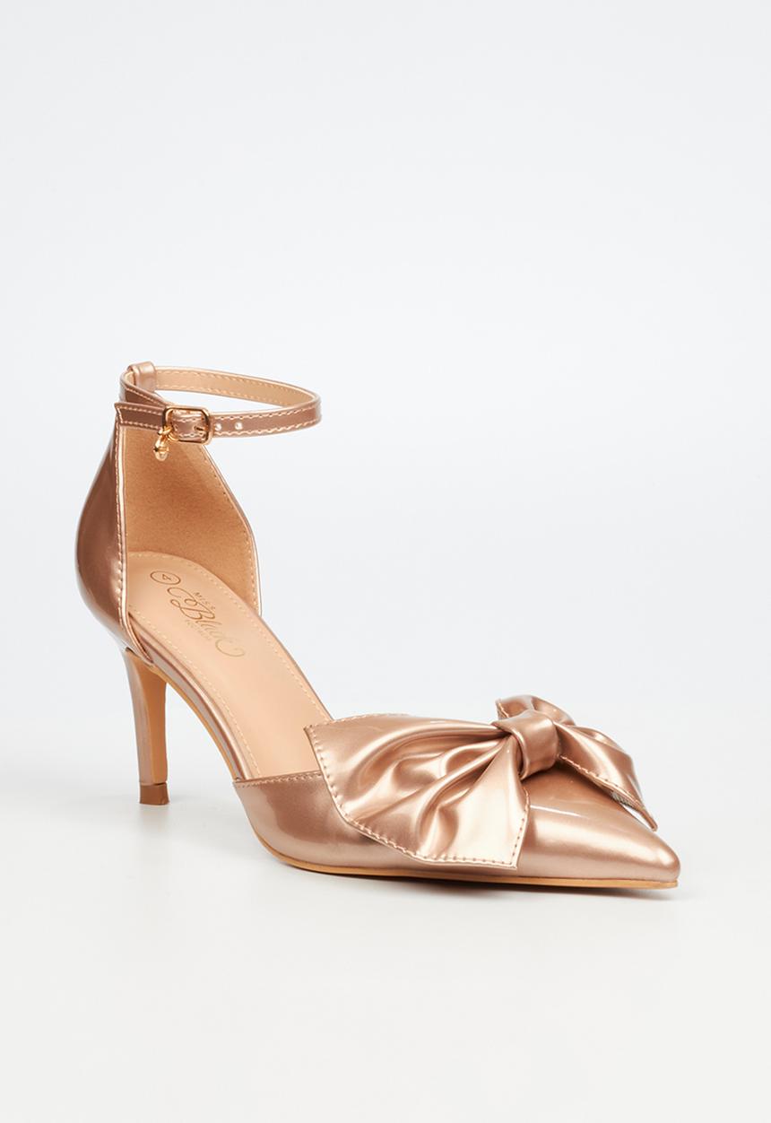 Miss Black - Nola 2 heel - rose gold