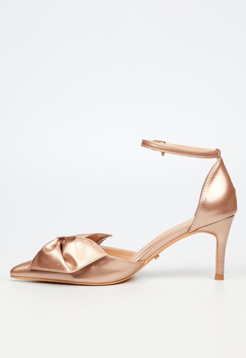 Miss Black - Nola 2 heel - rose gold