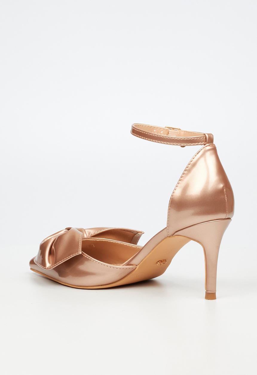 Miss Black - Nola 2 heel - rose gold