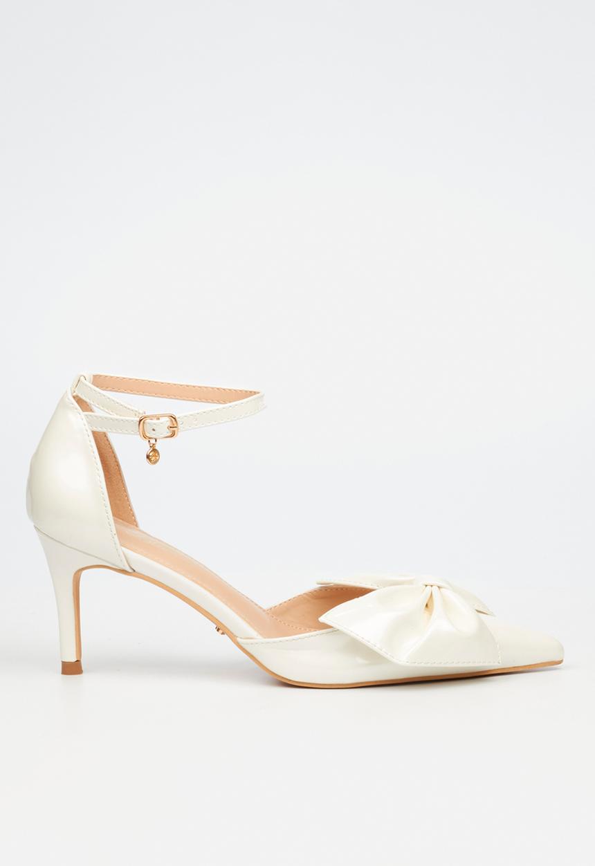 Miss Black - Nola 2 heel - white (pearl)