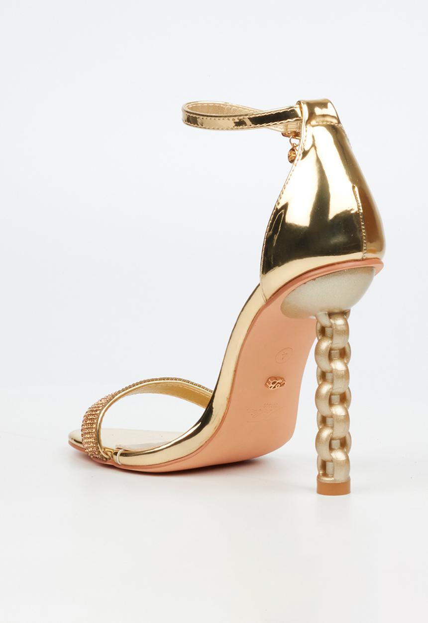 Miss Black - Panna 2 heel - gold