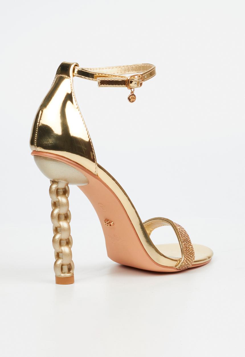 Miss Black - Panna 2 heel - gold