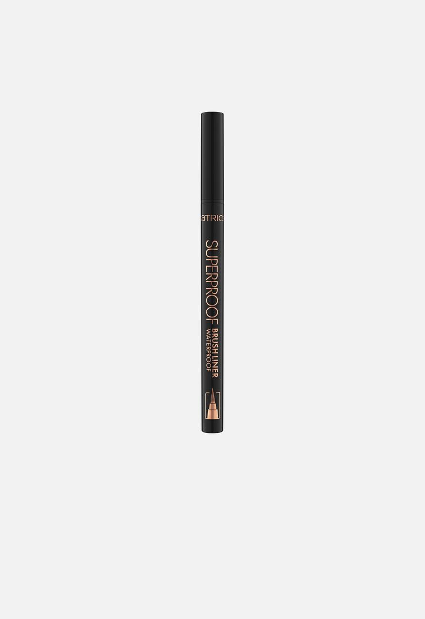 Catrice - Superproof Brush Liner Waterproof 010 - Midnight Black