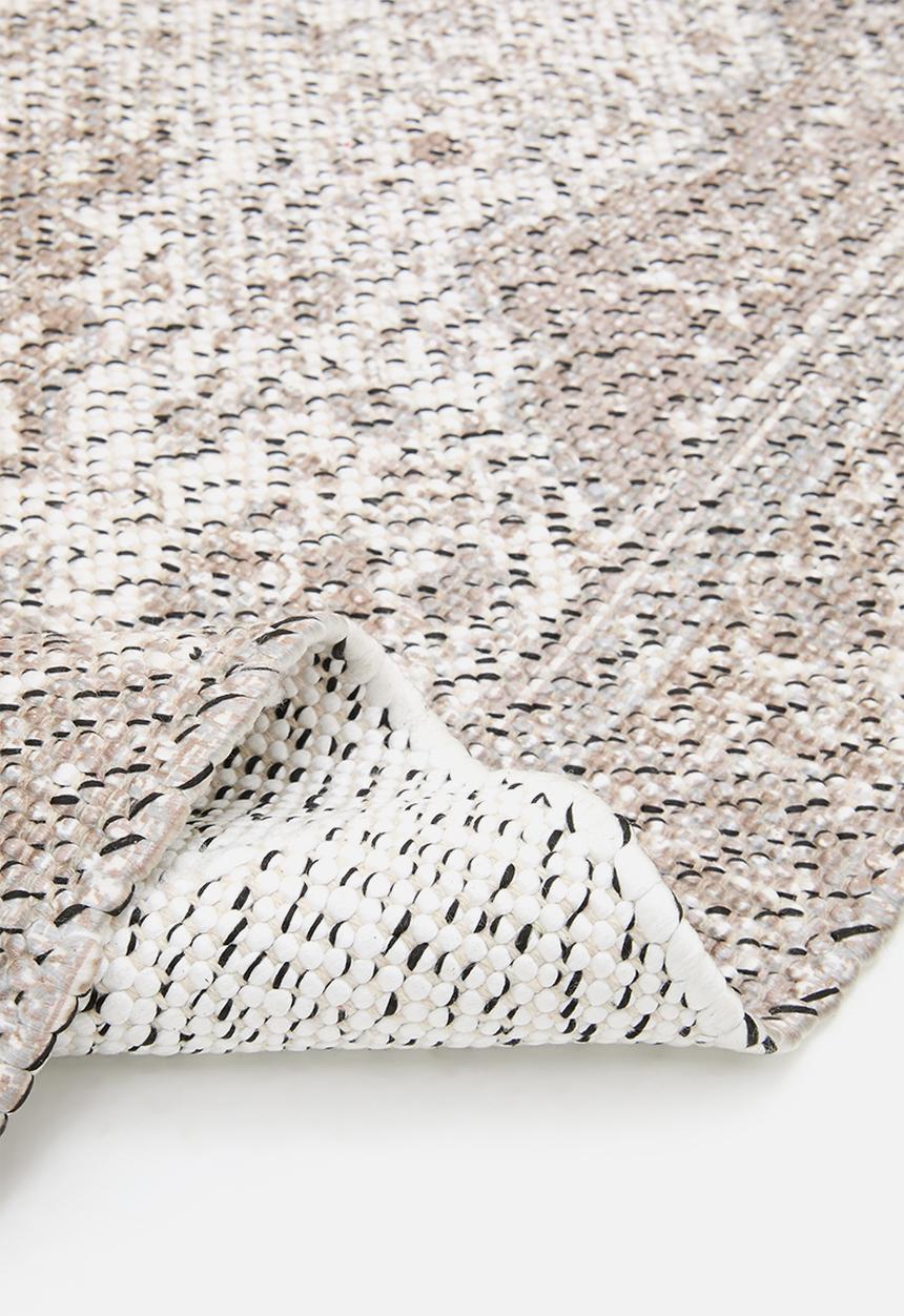 Sixth Floor - Cotton Blend Woven Bath Mat - Natural