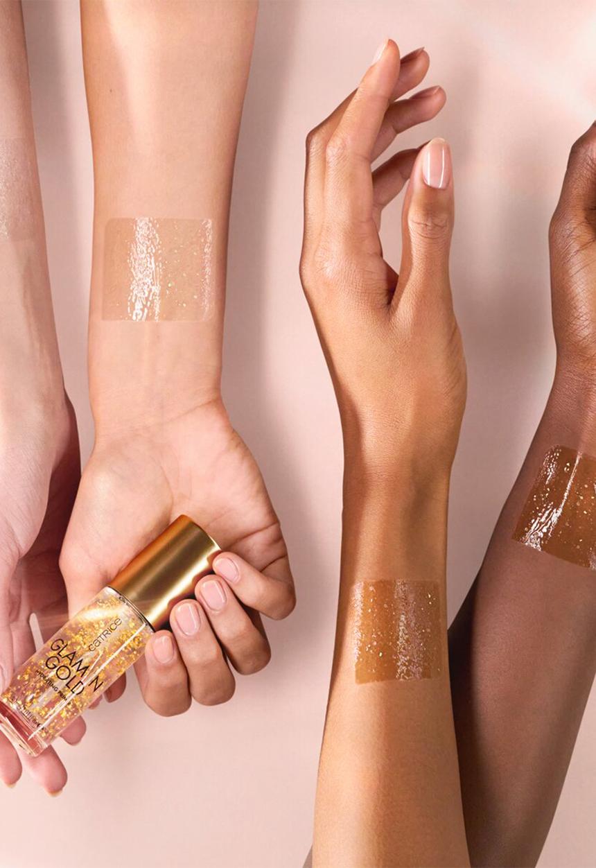 Catrice - Glam In Gold Hydrating Primer 010 - Oh My Goldness