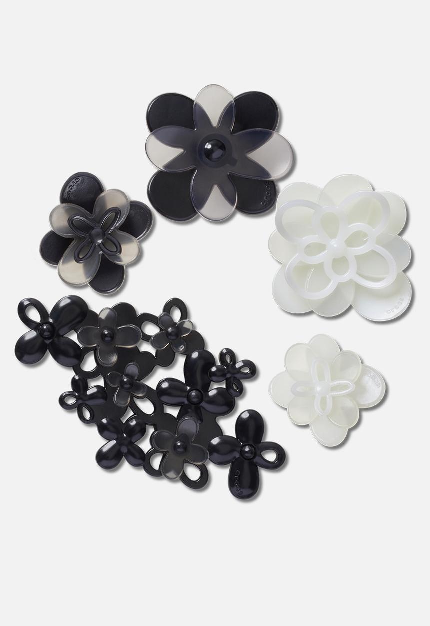 Crocs - Blooming BW 5 Pack - Black & White