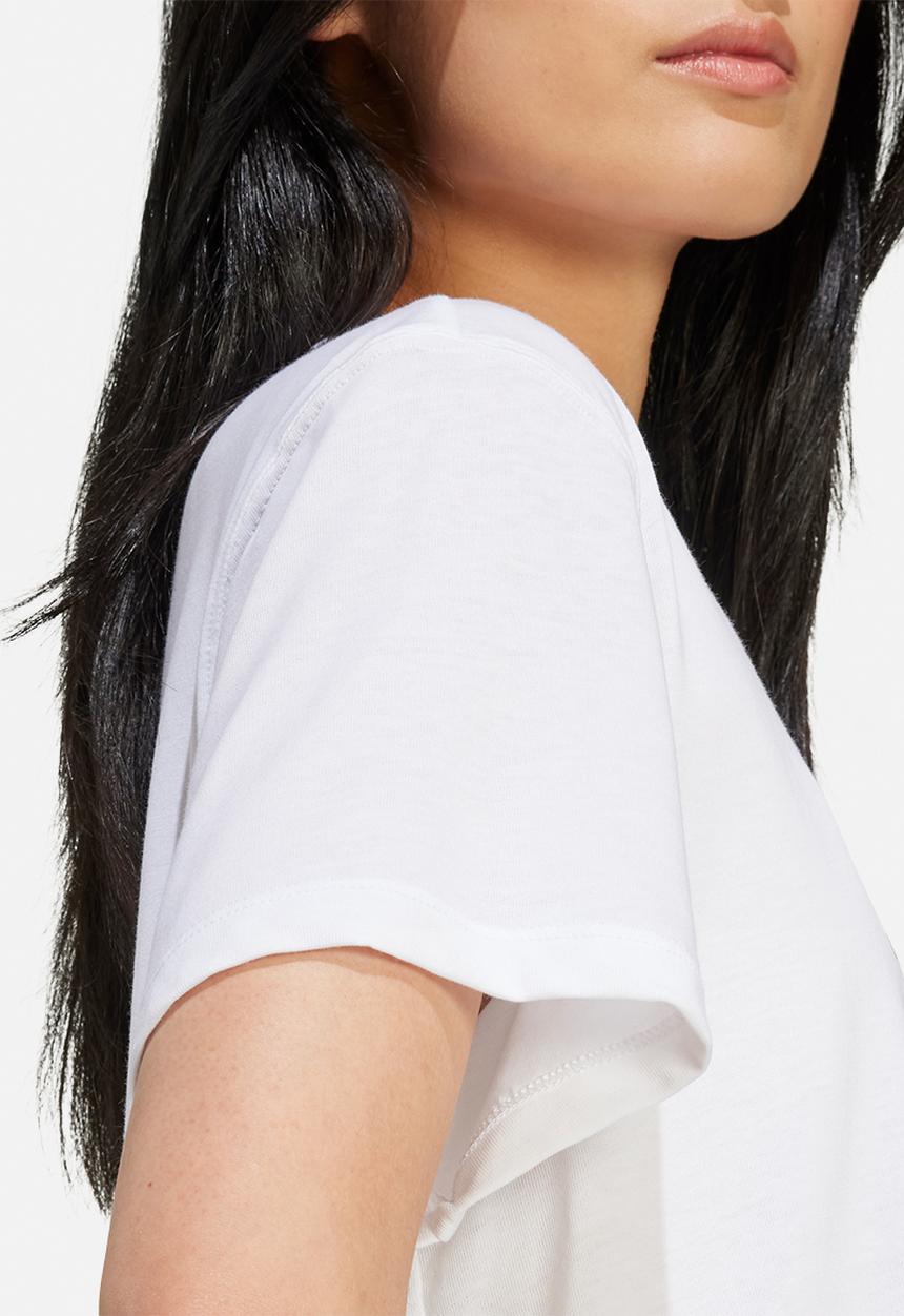 adidas Originals - Trefoil Boxy Tee - White