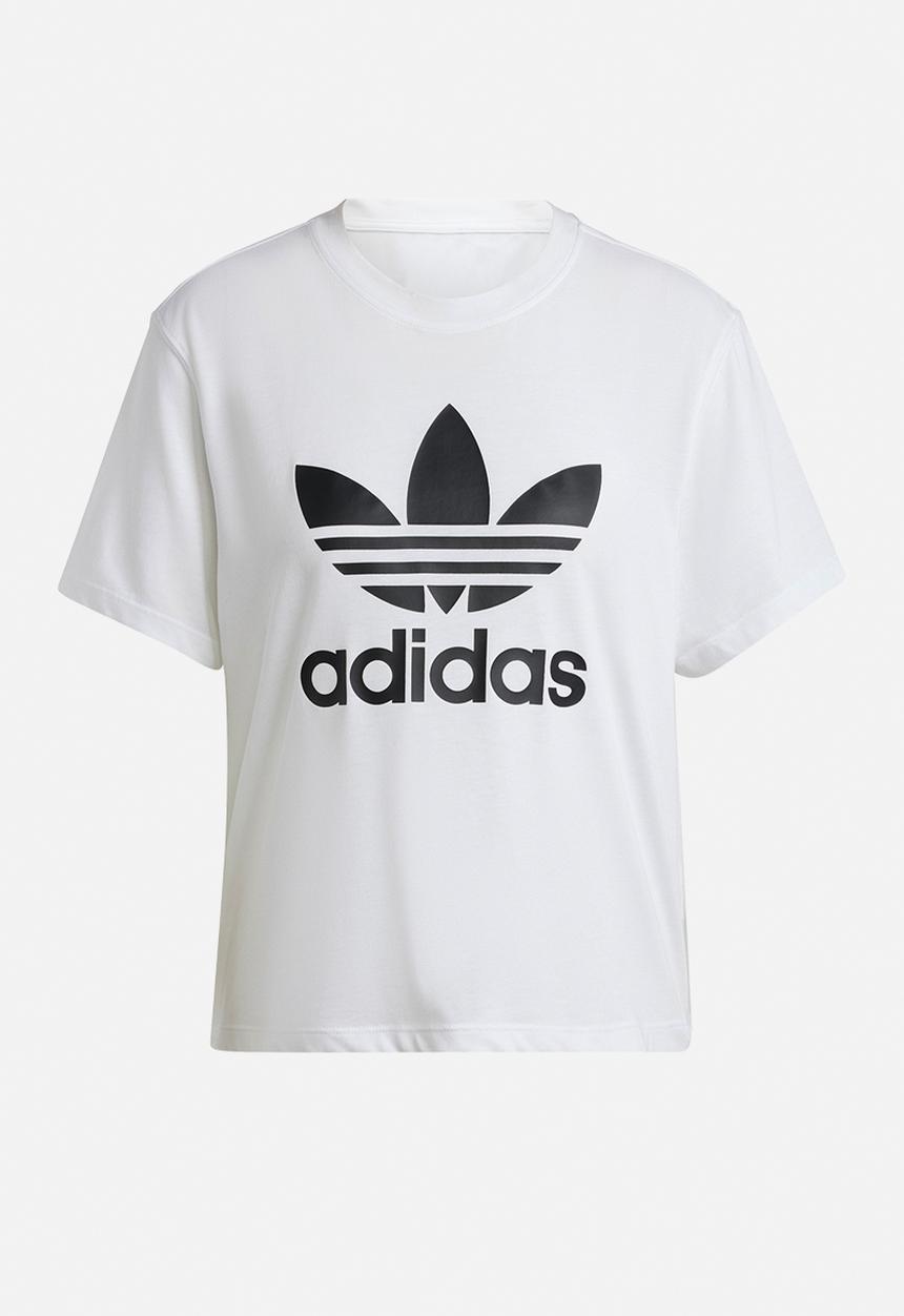 adidas Originals - Trefoil Boxy Tee - White